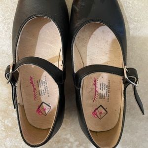 Flamenco dance leather shoes / Toddle girl 8.5-9